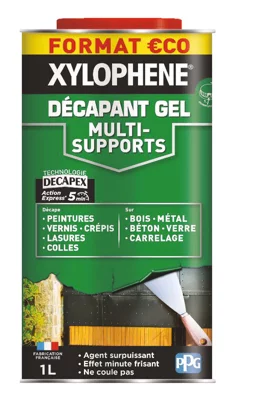 Xylophène décapant gel multi support - 1 L
