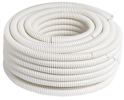 Tube condensat blanc pour climatiseur - L. 4 mètres