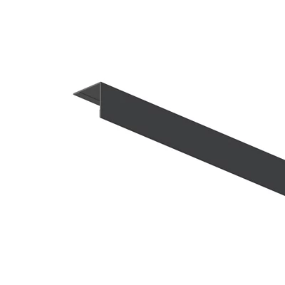 Habillage en L gris - 3,5 x 3,5