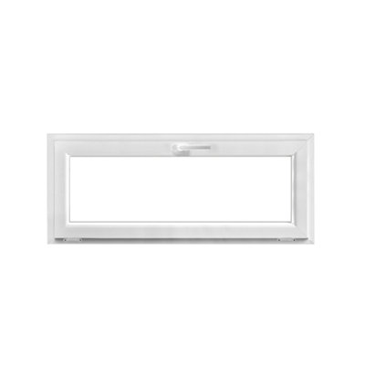 Châssis abattant PVC blanc H.60 x l.120