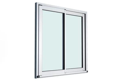 Baie aluminium coulissante standard H. 215 x l. 180 cm
