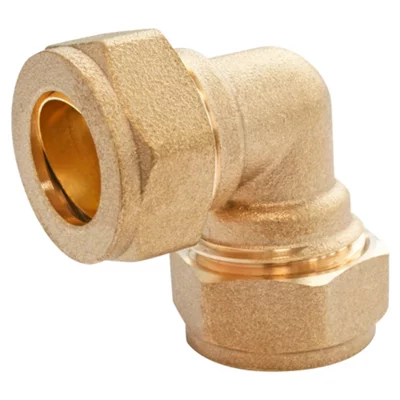 Coude bicône pour tube cuivre Ø16