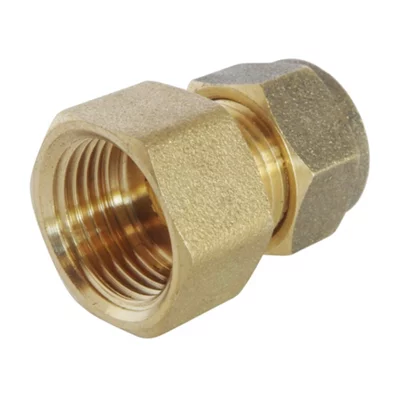 Raccord Femelle bicône pour tube cuivre Ø10 - Femelle 12/17 (3/8")