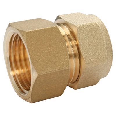 Raccord Femelle bicône pour tube cuivre Ø14 - Femelle 12/17 (3/8")