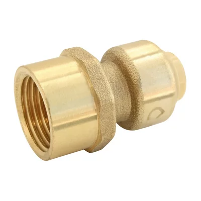 Raccord femelle à clipser pour tube cuivre ou PER Ø12 - Femelle 15/21 (1/2")