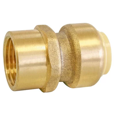 Raccord femelle à clipser pour tube cuivre Ø14 - Femelle 15/21 (1/2")