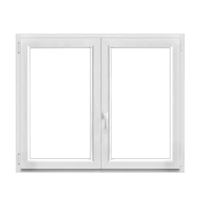 Fenêtre PVC blanc oscillo-battante 2 vantaux h.115 x l.140 cm