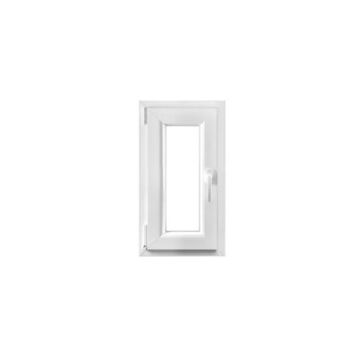 Fenêtre PVC blanc oscillo-battante 1 vantail gauche h.75 x l.40 cm