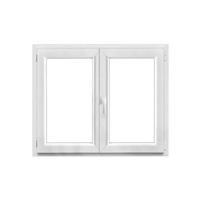 Fenêtre PVC blanc oscillo-battante 2 vantaux h.95 x l.120 cm