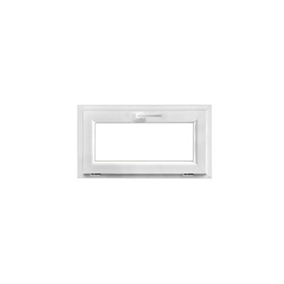 Châssis abattant PVC blanc 1 vantail h.45 x l.80 cm