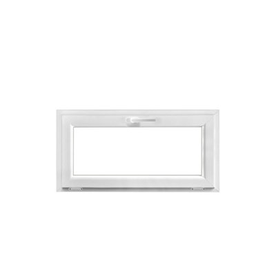 Châssis abattant PVC blanc 1 vantail h.60 x l.100 cm