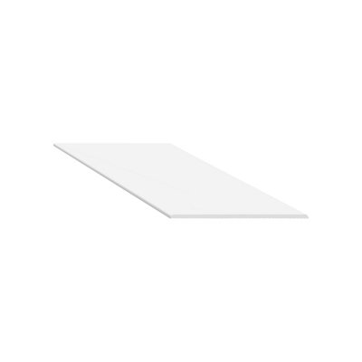 Habillage plat pour fenêtre et porte-fenêtre PVC blanc P.2,2 x l.8 cm