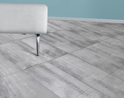 Carrelage de sol intérieur "Filadelphia" gris - l. 30 x L. 60 cm