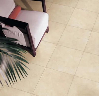 Carrelage de sol intérieur "Montovi" beige - l. 34 x L. 34 cm
