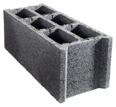 Agglo creux 200 x 200 x 500 mm NF soit 10 pièces par m².