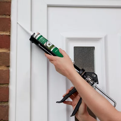 Mastic silicone porte et fenêtre blanc 280 ml