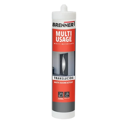 Mastic multi-usages transparent 280 ml