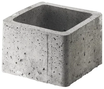 Réhausse béton 30 x 30 cm Haut. 20 cm.