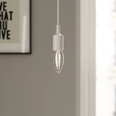 1 ampoule LED à filament E14 - 470 Lm et 2700K