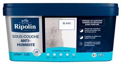 Sous-couche anti-humidité acrylique blanc 2,5 L