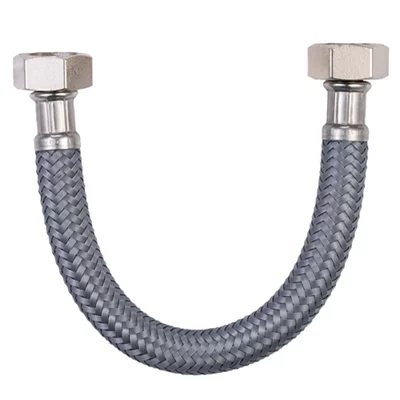 Flexible d'alimentation en eau 50 cm - Femelle/Femelle Filetages 20x27
