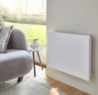 Radiateur céramique à inertie sèche "Meilla" blanc - 1 000 W