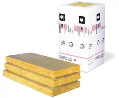 Laine de verre 45mm Cloison 38 R:1,2 - 1,35m x 0,6m - 20 panneaux kraft