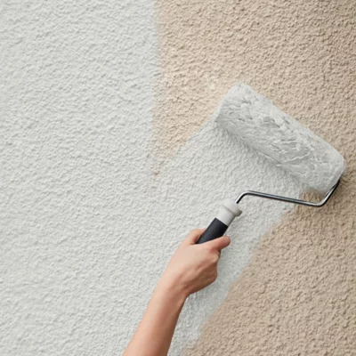 Peinture façade 5 L blanc mat