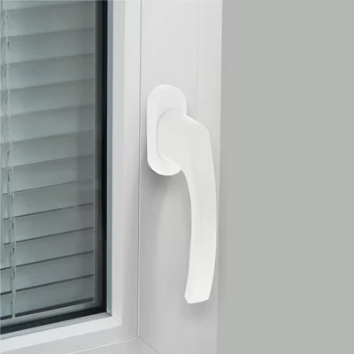 Poignée de fenêtre "Miniac" - Blanc - Entraxe 43 mm