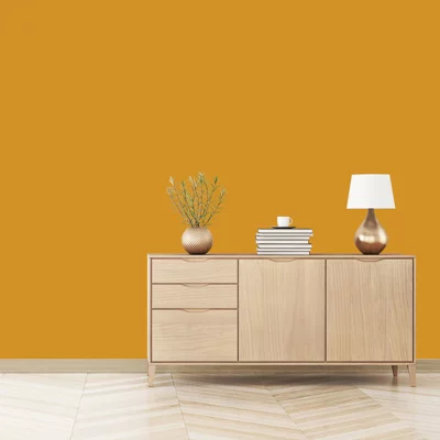 Peinture mur intérieur Mat 2,5 L Jaune ambre