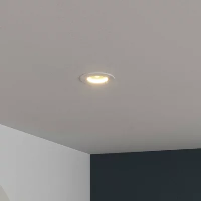 Spot encastrable GU10 dimmable blanc "Livinas"