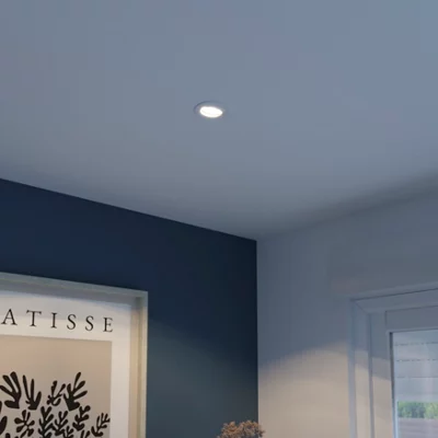 Spot encastrable GU10 dimmable blanc "Livinas"