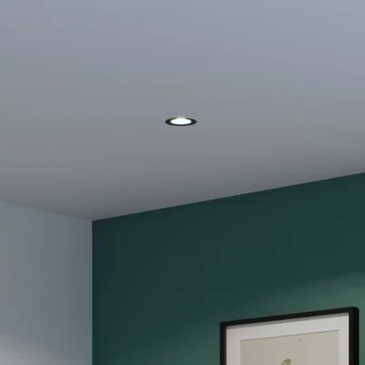Spot led encastrable 420 lm dimmable nickel "Fauvel"