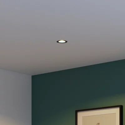 Spot led encastrable 420 lm dimmable nickel "Fauvel"