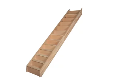 Escalier droit prémonté en hêtre "Fineas"