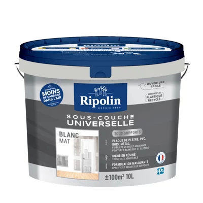 Sous couche universelle tous supports blanc mat 10 L