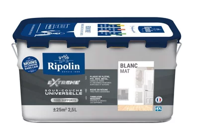 Sous couche universelle tous supports blanc mat 2,5 L