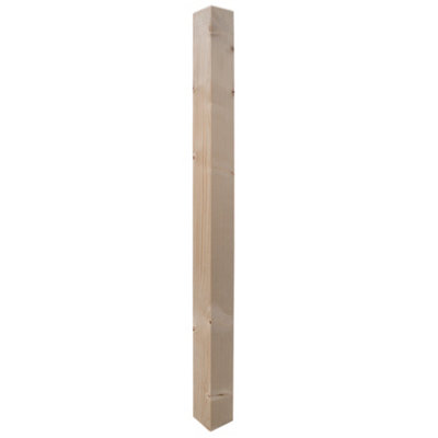 Poteau en sapin "Helga" ⌀7 cm x H. 102 cm