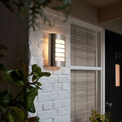Applique murale "Larixa" IP44 E27 - Acier