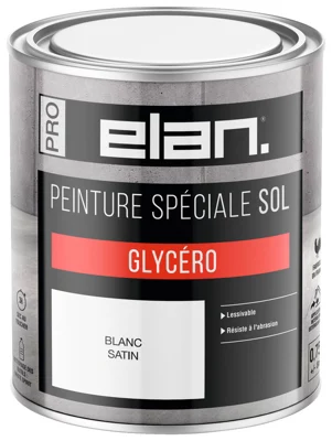 Peinture extérieur sol satin 0,75 L blanc