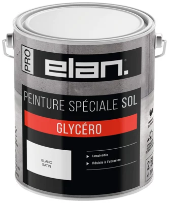 Peinture extérieur sol satin 2,5 L blanc