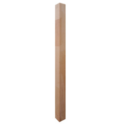 Poteau en hêtre "Torval" l. 6,5 cm x H. 102 cm