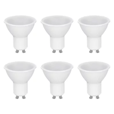 Lot de 6 ampoules GU10 430LM, 2700 K