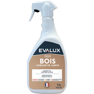Huile meuble jardin incolore 1 L