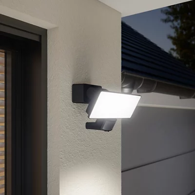 Projecteur à détection de mouvements Dircao IP65 30 - W 220 - 240 V - Blanc