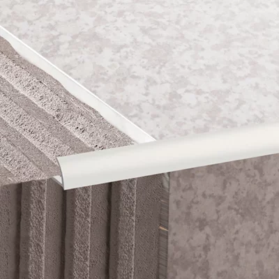 Profile 1/4 rond pvc 2,50 m x 9 mm - ivoire