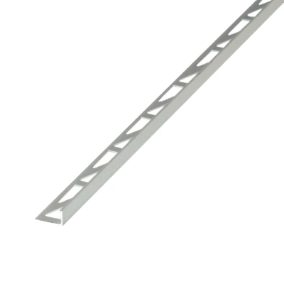 Profile équerre aluminium 2,50 m x 8 mm - mat