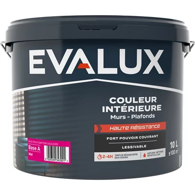 Peinture murs et plafonds Base mat 10 L