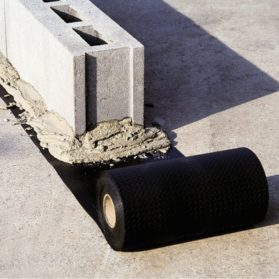 Rouleau de bande d'arase d'étanchéité noire 0.30 M x 30 M