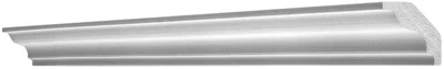 Corniche baguette pour murs et plafonds en polystyrène extrudé, L. 2 m 40 x 45 mm